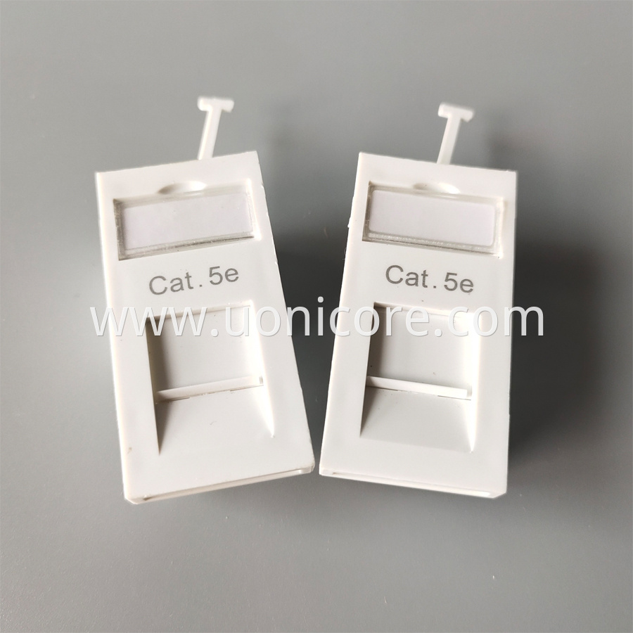 UK Type CAT5E wall face plate